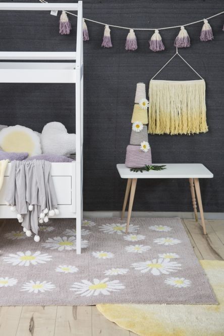 Lorena Canals carpet for children's room 140x200, Daisies 