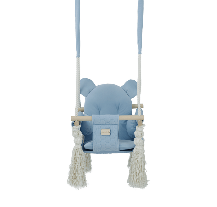 Misioo, blue baby swing for the children's room 