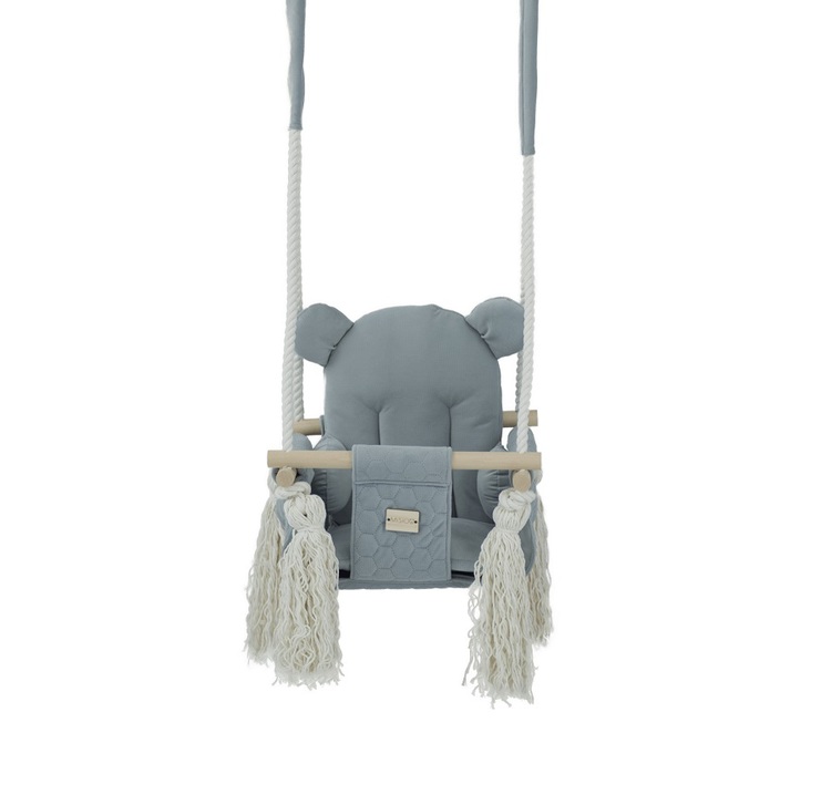 Misioo, grey baby swing for the children's room 