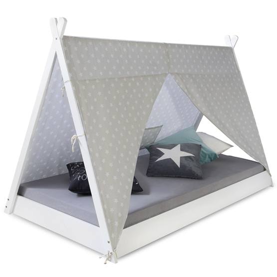 White house bed tipi with curtain 90x200 White house bed tipi with curtain 90x200