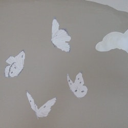 That`s Mine, White Butterflies, wall stickers