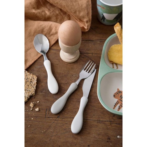 Sebra, bestick, moonlight beige