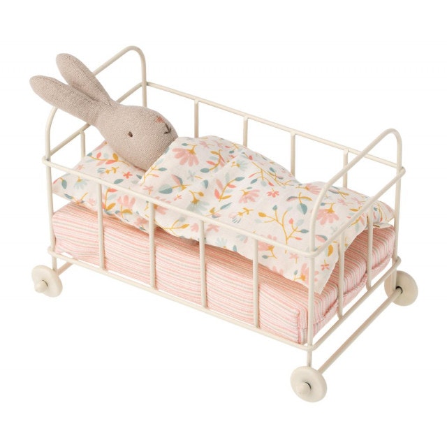 Maileg, Babycot crib metal micro 