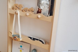 Bookshelf for the kids room , FRILL natural