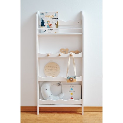 Bookshelf for the kids room , FRILL white