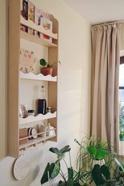 Wall shelf for the kids room , FRILL nature