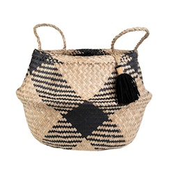 Sass & Belle, förvaringskorg black tribal