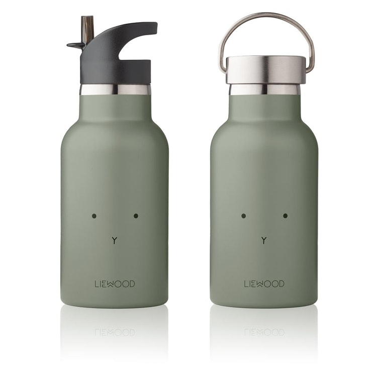 Liewood, Thermos Water Bottle Rabbit faune green 