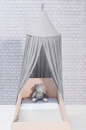 Jollein, grey bed canopy 
