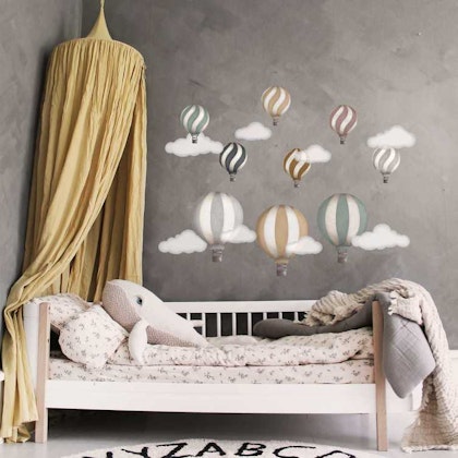 Mint Balloons vintage wall stickers, Stickstay