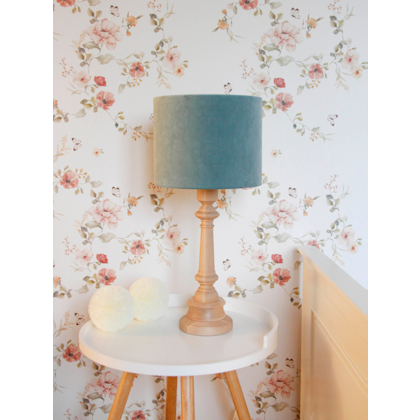 Lamps&Company, Table lamp for the children's room, mint velvet