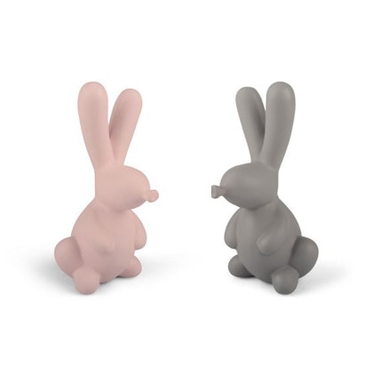 Form Living, ceramic grey rabbit balloon decoration