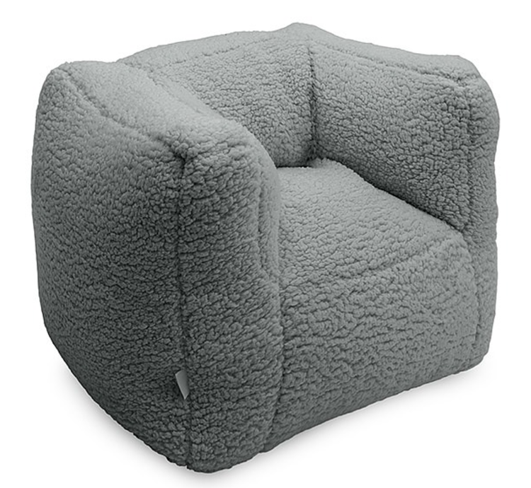 Jollein, Sofa Beanbag armchair, teddy grey 