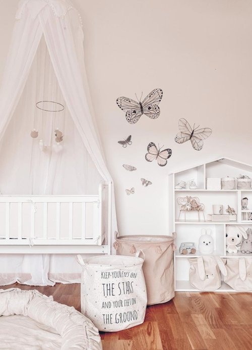 Babylove, wall sticker butterflies