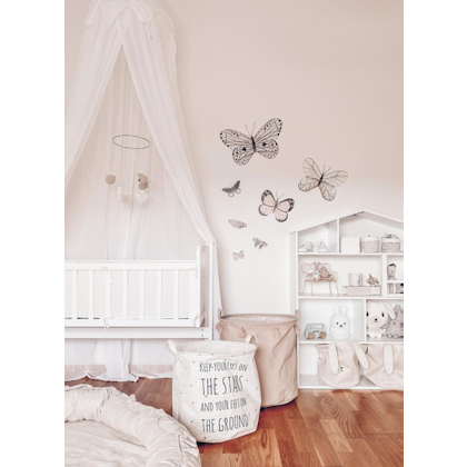 Babylove, wall sticker butterflies