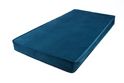 Seat cushion-Velvet mattress 60x120, turquoise