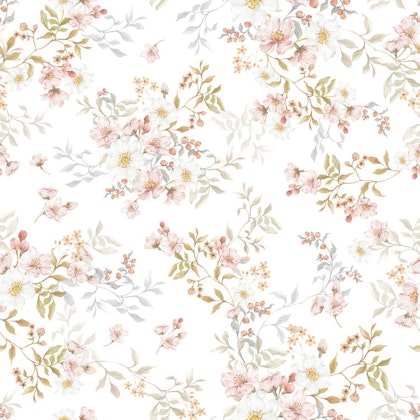 Dekornik, Wallpaper pastels bloom