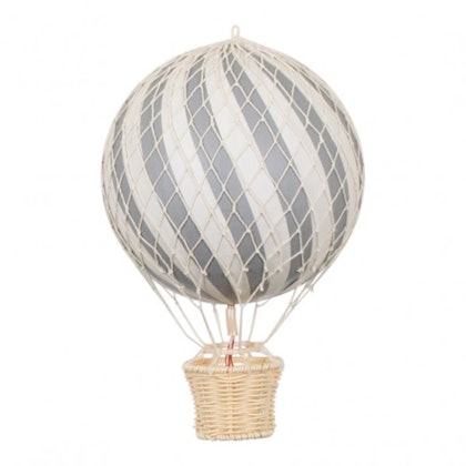 Luftballong Grå, 10 cm, Filibabba