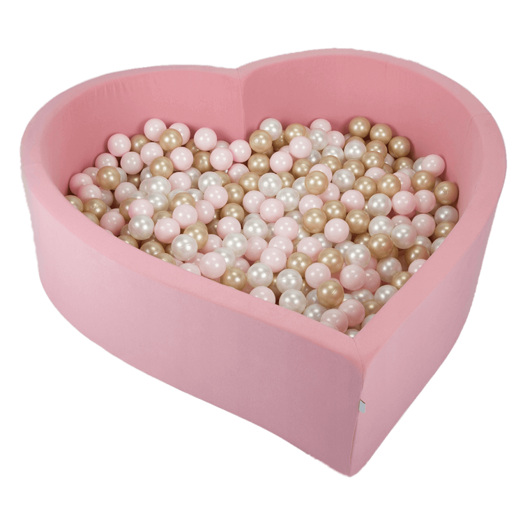 Misioo, large ball pit heart with 200 balls 