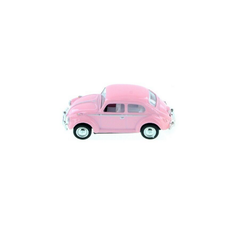 Toy car Volkswagen pastel classic mini pink 