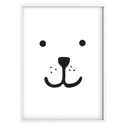 Telkiddo poster bear, A4