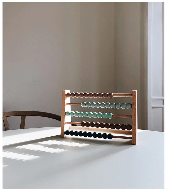 Liewood, wooden ball frame Amy Abacus 