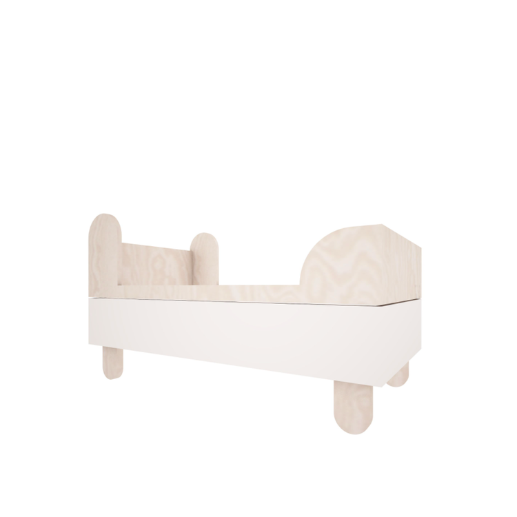 Crib and junior bed, Teddy 70x140 Crib and junior bed, Teddy 70x140