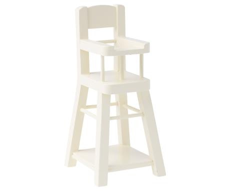 Maileg, Dining chair micro white 