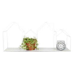 Form Living, White wall shelf house
