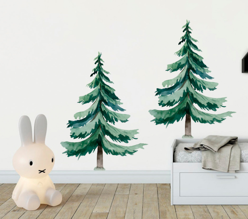 Wall sticker spruce