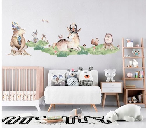 Wall stickers, forest friends