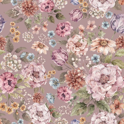 Dekornik, Wallpaper Bouquet of flowers- lilac