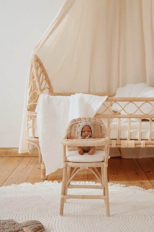 Moi Mili, Bed Canopy  - Raw cotton