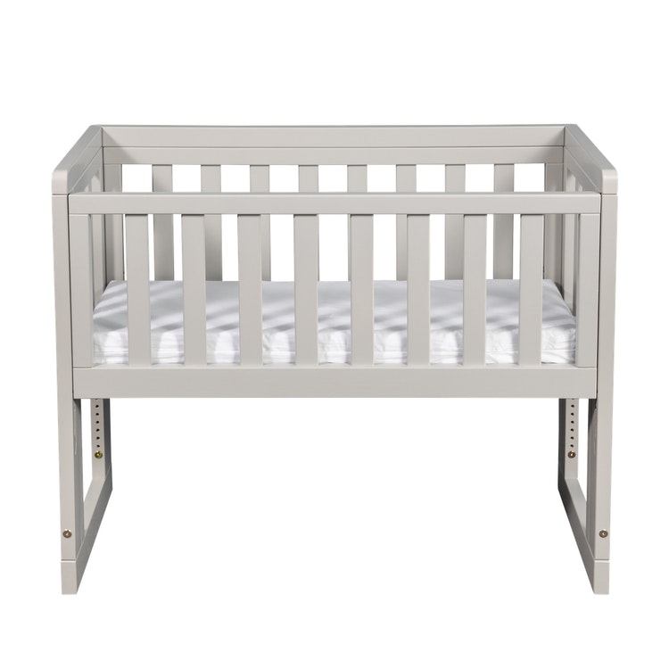 Troll, bedside crib Oslo, soft grey Troll, bedside crib Oslo, soft grey