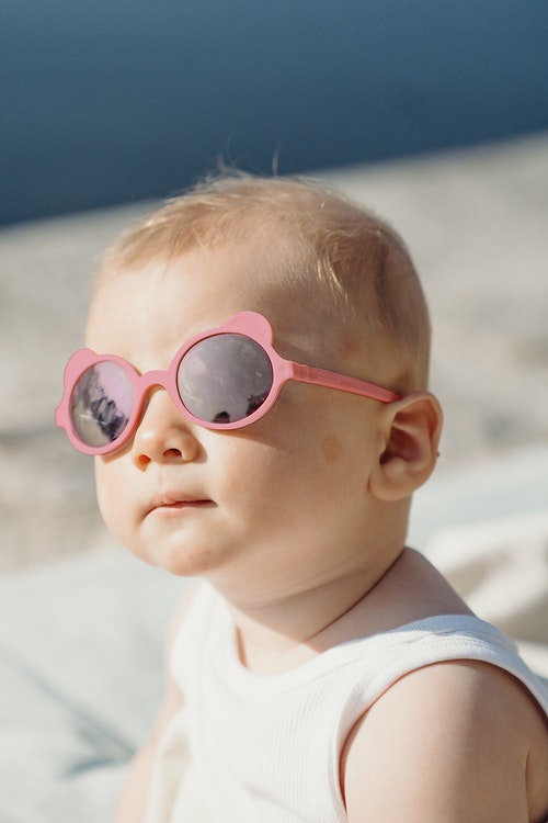 Kietla, solglasögon för barn, Ours`on, Pink - Babylove.se