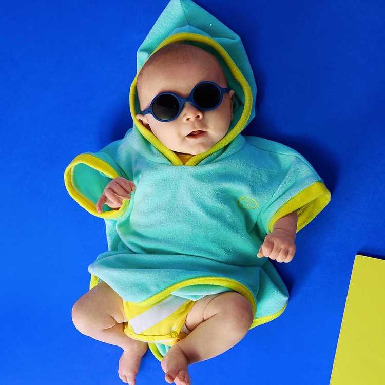 Kietla, solglasögon för barn 0-1 år, Diabola, Denim - Babylove.se
