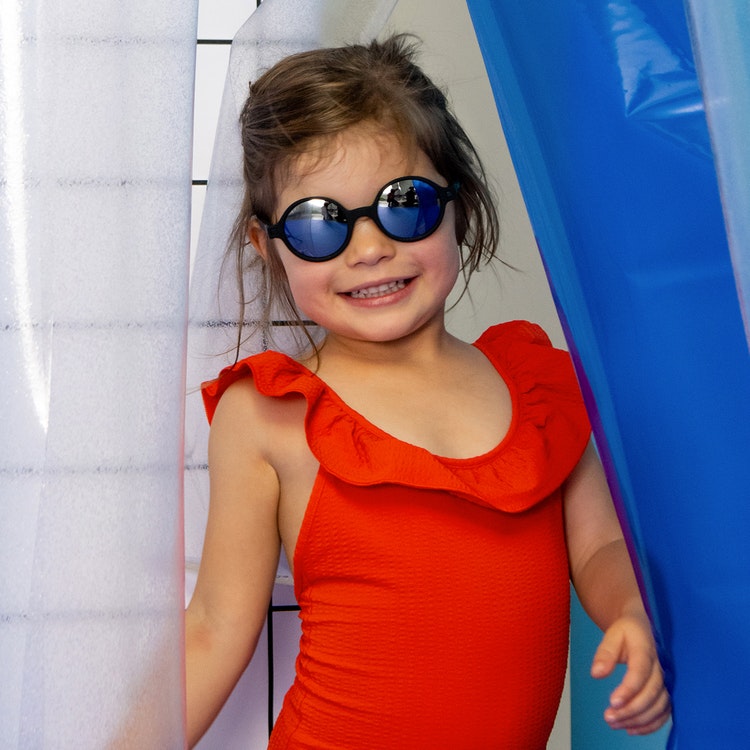 Kietla, solglasögon för barn, Rozz 4-6 år Svart 