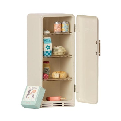 Maileg, Refrigerator miniature off white