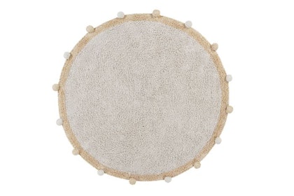 Lorena Canals carpet for children's room, bubbly Natural Honey