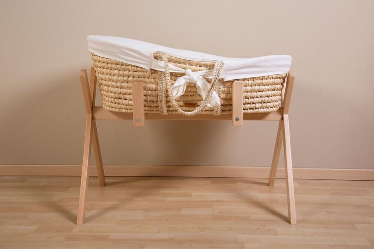 Childhome, Moses basket with mattress and cover- OFF WHITE 