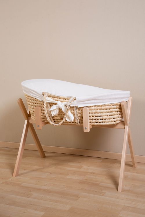 Childhome, Moses basket with mattress and cover- OFF WHITE 