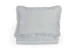 Babylove, Grey duvet cover set for cot and junior bed