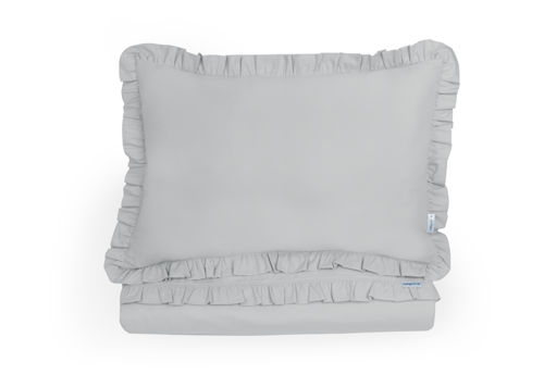 Babylove, Grey duvet cover set for cot and junior bed