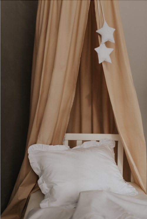 Babylove, White duvet cover set crib and junior bed