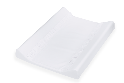 Babylove, changing mat with flounce, white