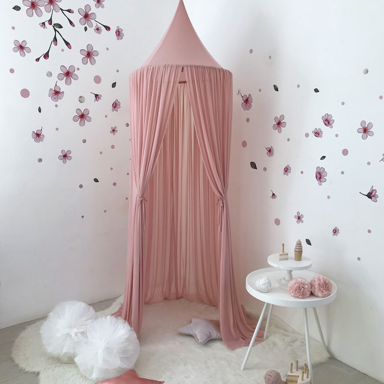 Spinkie Baby, Bed canopy Sheer, Dusty Pink 