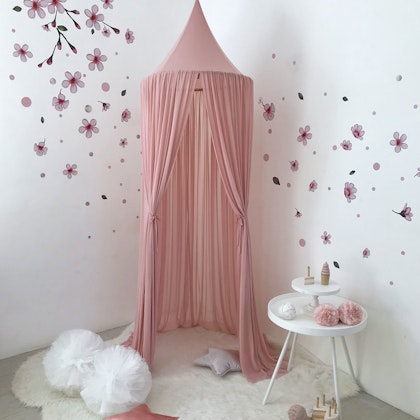 Spinkie Baby, Bed canopy Sheer, Dusty Pink