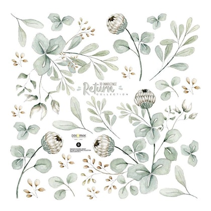 Dekornik, Wall Stickers meadow flowers miniset