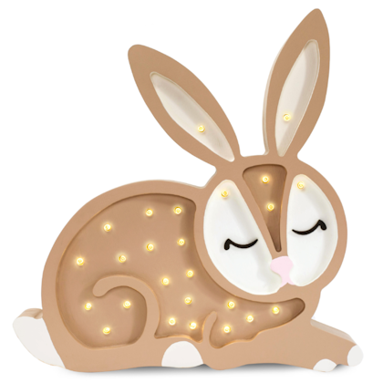 Little Lights, Night lamp for the children's room, Brown bunny
