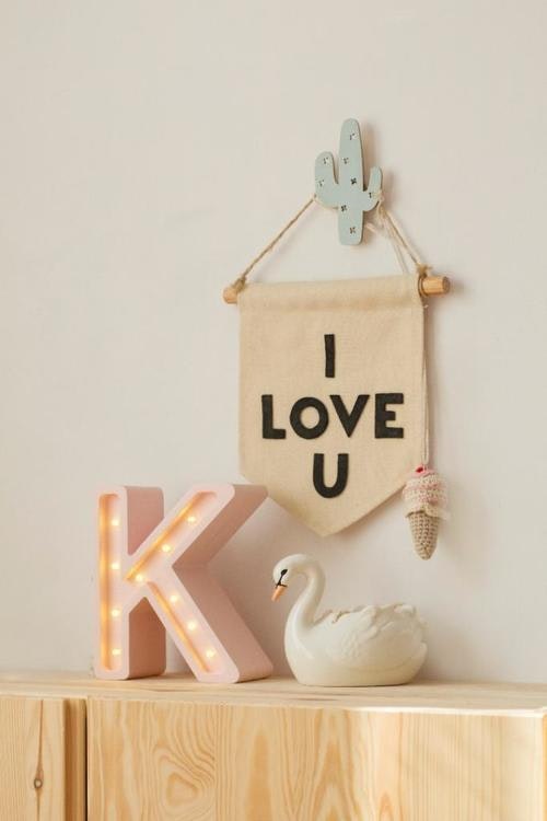 Little Lights, mini letter lamp 